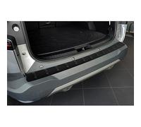 Avisa Matt Black Stainless Steel Rear bumper protector compatible with Dacia Bigster 2024- 'Ribs'