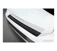 Avisa Matt Black Stainless Steel Rear bumper protector compatible with Volkswagen T-Cross 2019-2024 & FL 2024- 'Ribs'