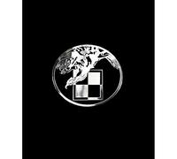 Avisa Nickel Sticker 'Chequer with an eagle' - 50x55mm