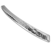 Avisa Stainless Steel Rear bumper protector compatible with BMW X3 (G01) 2017-2021 & FL 2021-2024 with M-Package incl. M Competition 2019-2021 'Ribs'