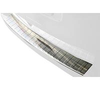 Avisa Stainless Steel Rear bumper protector compatible with Citroën Spacetourer / Peugeot Traveller / Peugeot Expert / Toyota Proace Verso 2016- / Opel Vivaro 2019- 'Ribs' (for painted bumpers)