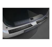 Avisa Stainless Steel Rear Bumper Protector compatible with Leapmotor C10 2024- - Matt Black - 2-pieces