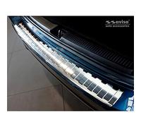 Avisa Stainless Steel Rear Bumper Protector Compatible with Mercedes B-Class W247 2018- Including AMG 'Ribs'