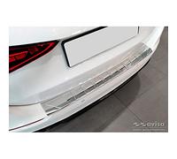 Avisa Stainless Steel Rear bumper protector compatible with Mercedes C-Class W206 Kombi 2021- 'Ribs'