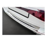 Avisa Stainless Steel Rear bumper protector compatible with Mercedes E-Class (S214) Estate 2023- 'Ribs', Silver