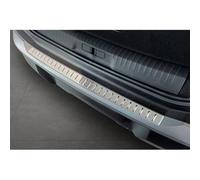 Avisa Stainless Steel Rear bumper protector compatible with Peugeot 5008 III 2024- 'Ribs', Silver