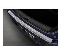 Avisa Stainless Steel Rear bumper protector compatible with Renault Megane E-Tech 2022- 'Ribs'