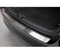 Avisa Stainless Steel Rear Bumper Protector Compatible with Seat Altea XL 2006- 'Ribs'