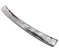 Avisa Stainless Steel Rear bumper protector compatible with Volvo V60 II 2018- in ross Country & R-Design