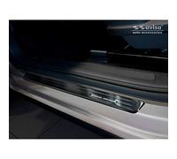 Avisa Universal door sill protector set 'Special Edition' Black 3D Carbon / Aluminum (2 pieces) - 45x4cm