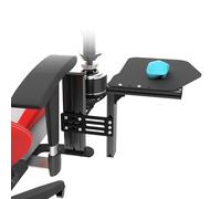 Avisiri 1 Set Metal Extend Mouse Pads Mount for Flight Sim Game Joystick Desk Mount, Throttle and Hotas Systems Chair Mount Fits for Logitech X56, X52 Pro, Thrustmaster SimTask Farmstick, T.16000M
