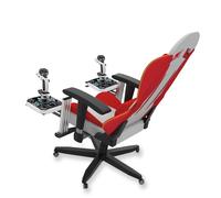 Avisiri 2 Set The Metal Joystick Mount for Gaming Chair, Flight Sim Game Joystick, Throttle & Hotas Systems Fits for Logitech G X56, X52, Thrustmaster SimTask FarmStick, Sol-R2, Sol-R1, T.16000M