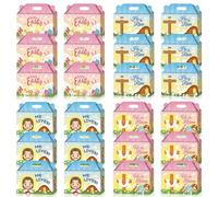 Aviski 24 Pieces He is Risen Treat Boxes, Easter Candy Boxes, Religious Gift Boxes, Christian Cookie Boxes, Recycled Party Boxes, Cardboard Box for Candy, Cookies and Party Favors