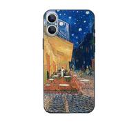 Avistinz Compatible with iPhone Air Case, Cafe Terrace in Arles at Night by Van Gogh Famous Painting Phone Case, Shockproof Protection Phone Cover