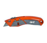 Avit AV01010 Auto Load Trimming Knife with 5 Blades, Silver