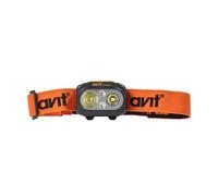 AVit LED Head Torch and Headlamp, Dual Beam Spot and Flood Lighting, 400 Lumen Rechargeable Head Torch with USB-C Charging and Adjustable Comfortable Headband for Work and Outdoor Use, AV15040