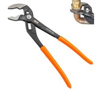 Avit Push-Button Precision Waterpump Pliers 175mm, Fast Adjusting Heavy Duty Tongue and Groove Joint, Plumbing Water Pump Pipe Wrench, Clamp Grips, AV06035