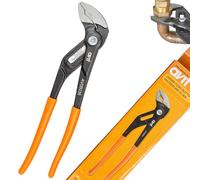 Avit Push-Button Precision Waterpump Pliers 250mm, Fast Adjusting Heavy Duty Tongue and Groove Joint, Plumbing Water Pump Pipe Wrench, Clamp Grips, AV06036