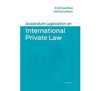 Avizandum Legislation on International Private Law