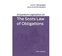 Avizandum Legislation on the Scots Law of Obligations