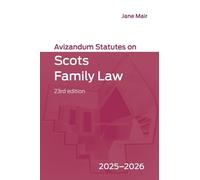 Avizandum Statutes on Scots Family Law