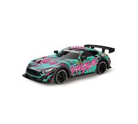 Avizar 1/18 27MHz 10 km/h Remote Control Car with Lighting Effects, Blue