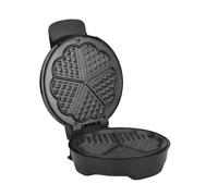 Avizar 1000W Electric Waffle Maker, Double Heart-Shaped Non-Stick Plates