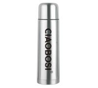 Avizar 1L Stainless Steel Insulated Bottle with Leak-Proof Cap, Silver