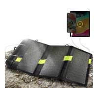 Avizar 20W Waterproof Foldable Dual USB Solar power supply for Outdoor Use