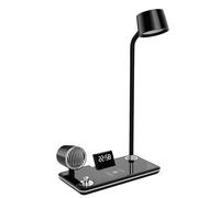 Avizar 3-in-1 LED Table Lamp with Bluetooth Speaker and Charging Station