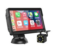 Avizar 7" Bluetooth CarPlay Android Auto Screen Windshield Rear View Camera