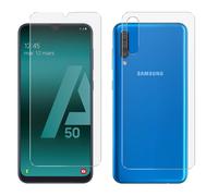 Avizar Antibacterial front and rear protective films for Galaxy A50 / A30s