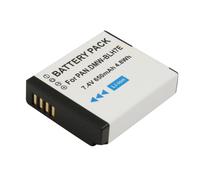Avizar Battery for Camera Panasonic DMW-BLH7E 7.4V 650mAh 4.8Wh, White