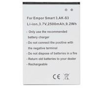 Avizar Battery for Emporia Smart 3 3.7V 2500 mAh Reference AK-S3, White