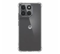 Avizar Bumper Case for Moto G37 and G37 Power Shockproof, Transparent