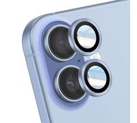 Avizar Camera Lens Protection for iPhone 17 with Reinforced Arround, Light blue