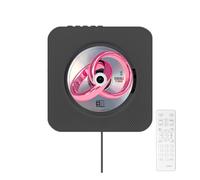 Avizar Cancale Wall Mount CD Player with Bluetooth 5.0 FM Radio Remote Control