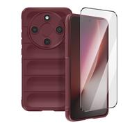 Avizar Case and Tempered Glass for Honor Magic 8 Lite Soft Reinforced Shockproof