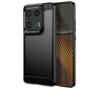 Avizar Case for Edge 50 Ultra Silicone Design Brushed Effect