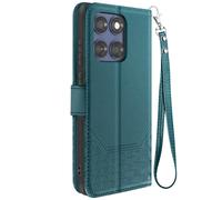 Avizar Case for Edge 60 Fusion and Edge 60 Wallet 3D Pattern, Duck blue