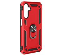 Avizar Case for Galaxy A15 5G Hybrid with stand ring, Red