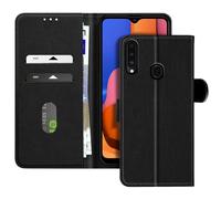 Avizar Case for Galaxy A20s Clamshell Wallet and Video Holder