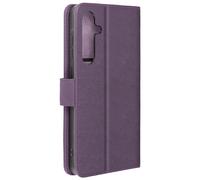 Avizar Case for Galaxy A55 Video stand flap, Dark purple