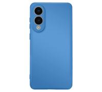 Avizar Case for Galaxy S25 Edge Soft-Touch in Semi-Rigid Silicone, Blue