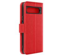 Avizar Case for Google Pixel 8a Video stand cover protection, Red
