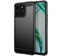 Avizar Case for Honor 200 Smart Silicone Brushed Carbon Design