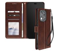 Avizar Case for Honor 400 Lite Dragonne Clapet Support Wallet, Brown