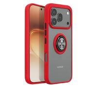 Avizar Case for Honor 600 / 600 Pro with Ring Holder Fixation, Red