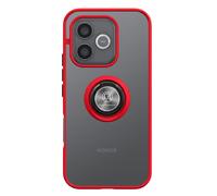 Avizar Case for Honor 600 Lite with Ring Support Fixing, Red