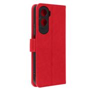 Avizar Case for Honor 90 Lite Card-holder Cover Video Stand Feature, Red